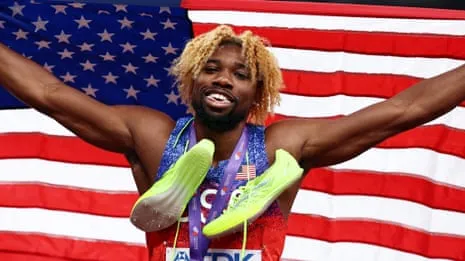 Noah Lyles Promises to Outdo Bolt's Trophy Haul After Fourth 200-meter Gold